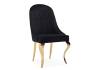 Стул Woodville Gustav 15384 black / gold