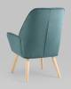 Кресло Stool Group Стерн QH-8857SKP 263-8 green темно-бирюзовый фото 7