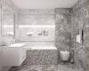 Мозаика Laparet Gray Серая 30x30 фото 2