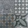 Керамогранит Kerama Marazzi Королевская дорога SG614720R обрезной орнамент серый 60x60