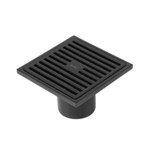 Душевой трап Iddis Perfex (Перфекс) 980CV10BL3DDZ матовый черный, 10х10см