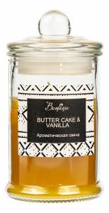 Свеча ароматическая Вещицы ARC-9 Butter Cake & Vanilla (6x11 см)