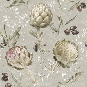 Фреска Ortograf Enjoy 35120 Mature artichoke Филиграна со стразами FM-F/S