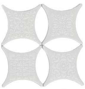 Керамическая плитка Hispania Core Estrella Set Core Blanco 6.7x6.7