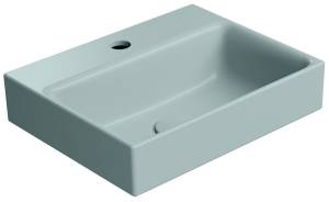 Раковина GSI Nubes 9684115 голубой матовый, 40x32