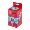 Лампа светодиодная ЭРА E14 10W 4000K матовая LED P45-10W-840-E14 R Б0050233 фото 3