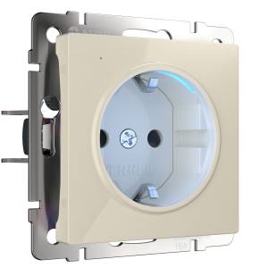 Розетка с подсветкой Werkel Встраиваемые механизмы W1171403