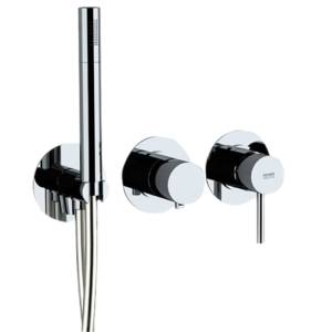 Смеситель для ванны Remer X-Style X97D3P хром