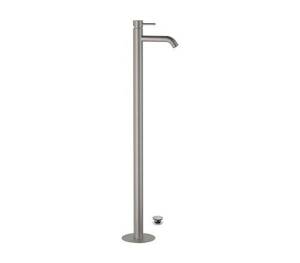 Смеситель для раковины Remer X-Style Inox SSX18 нержавеющая сталь, напольный