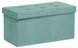 Банкетка-сундук Leset Леда 4687205442215 Голубой Velutto 43