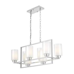 Подвесная люстра Lumina Deco Lino Ldp 1239-8 Chr