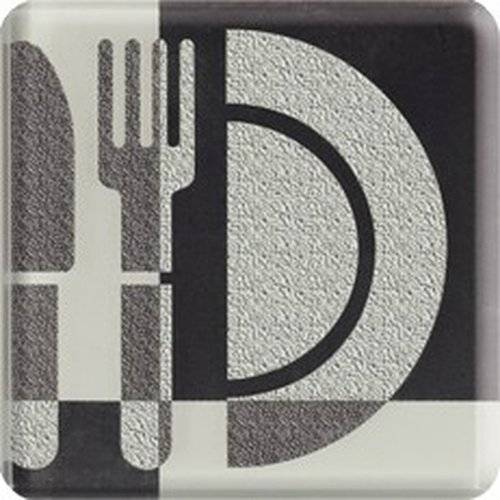 Декор Paradyz Toccata Nero B 10x10