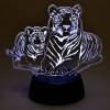 Светодиодная фигура Uniel ULI-M508 RGB/3AA Tiger Family/Black фото 4