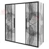 Душевой уголок AvaCan FB2-190-SB100 профиль черный, стекло тонированное, 210x100x195 фото 4
