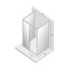 Душевое ограждение NEW TRENDY NEW VARIA 100x80x190 K-0510 (хром) фото 3