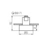 Точечный светильник Kanlux MINI RITI GU10 B/B 27578 фото 2