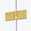 Дверь в нишу NEW TRENDY AVEXA GOLD BRUSHED 100x200 EXK-1718 (брашированное золото) фото 4