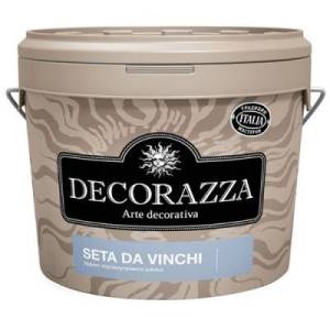 Декоративное покрытие Decorazza Seta da Vinci база Argento SD11-09 с эффектом перламутрового шелка 5 л