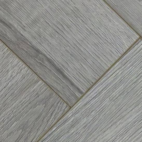 Ламинат Kronparket Herringbone 12/34 4V 44000 Дуб Мулен Елочка 600x100