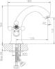 Смеситель для раковины Haiba HB1019 фото 3