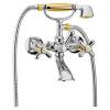 Смеситель для ванны Webert Armony AM720201017 хром, золото