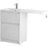 Тумба с раковиной BelBagno Kraft-LVD 60 bianco opaco фото 3