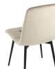 Набор из 4 стульев Stool Group Одди AV 406N-Cl-08 X4 бежевый фото 7