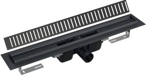 Душевой лоток AlcaPlast APZ1BLACK 65 см с решеткой