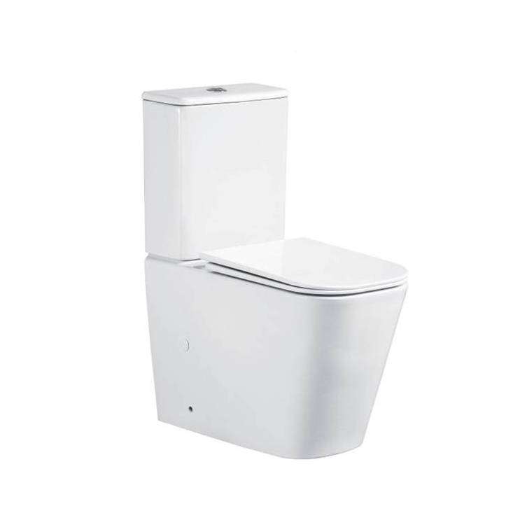 Унитаз-компакт Cerutti Spa Manlio CT10618 безободковый, с крышкой-сиденьем микролифт