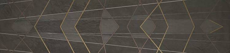 Керамогранит Apavisa Porcelanico Equinox 8431940351525 Anthracite Diamond Decor 59.55x260