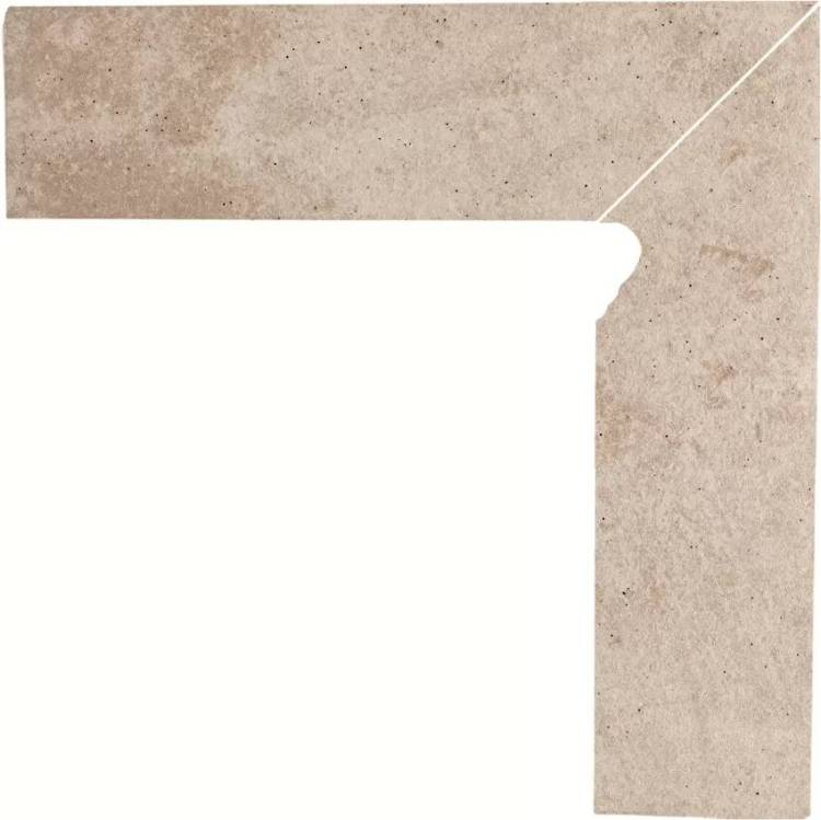 Плинтус Paradyz Viano Beige Cokol Ciety Prawy 2-x элем 30x8.1