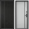 Входная стальная дверь Torex ULTIMATUM NEXT 1887392 ЛКП Насыщеный чёрный/ЛКП Clear 2050x880