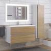 Тумба с раковиной Uperwood Barsa 29830205648 подвесная, белая, дуб сонома, 90 см фото 7