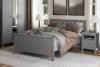 Кровать двуспальная 2.08.04.060.4 Гуд Лакк Сага Серая фото 2