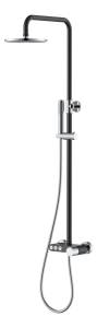 Душевая стойка Boheme Stick 128-BCR Stick Black Diamond Chrome