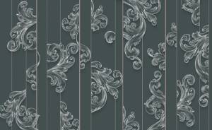 3D Фотообои Artegrafico «Волны Посейдона малахитового оттенка» PL-015 акварель