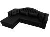Диван угловой Лига Диванов Артис 128032L Черный фото 5