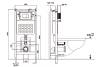 Унитаз с инсталляцией Abber Bequem AC1132TC-AC0105-AC0120MW безободковый, сиденье микролифт, кнопка белая матовая фото 7