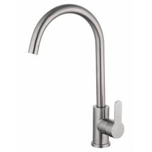 Смеситель для кухни Wonzon & Woghand WW-AE4554-BS брашированный никель