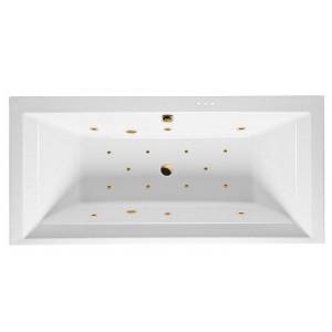 Акриловая ванна Excellent Crown Grand RELAX WAEX.CRG19.RELAX.GL 190x90 золото