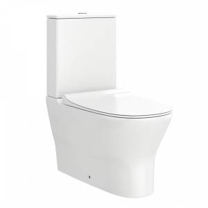 Унитаз-компакт Watersense Jessie W00135 безободковый, сиденье микролифт