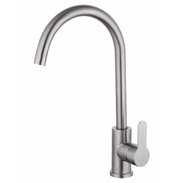 Смеситель для кухни Wonzon & Woghand WW-AE4554-BS брашированный никель