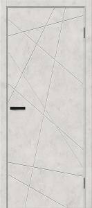 Межкомнатная дверь Глухая Mr. Wood Граффити-5.Д 153-1677 Полотоно Look Art 2000х900