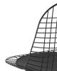 Набор из 4 стульев Stool Group Eiffel AFR-18B-P1 BL/BL X4 черный с черной подушкой фото 7
