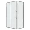 Душевой уголок Grossman Cosmo 120.K33.02.1210.10.02 профиль хром, стекло шиншилла, 120x100x195