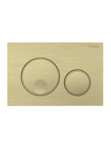 Кнопка смыва Cezares Relax RELAX-BTN-BORO брашированное золото