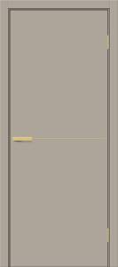 Межкомнатная дверь глухая Bravo Браво-0.21.П Полотоно Clay Silk 2000х700