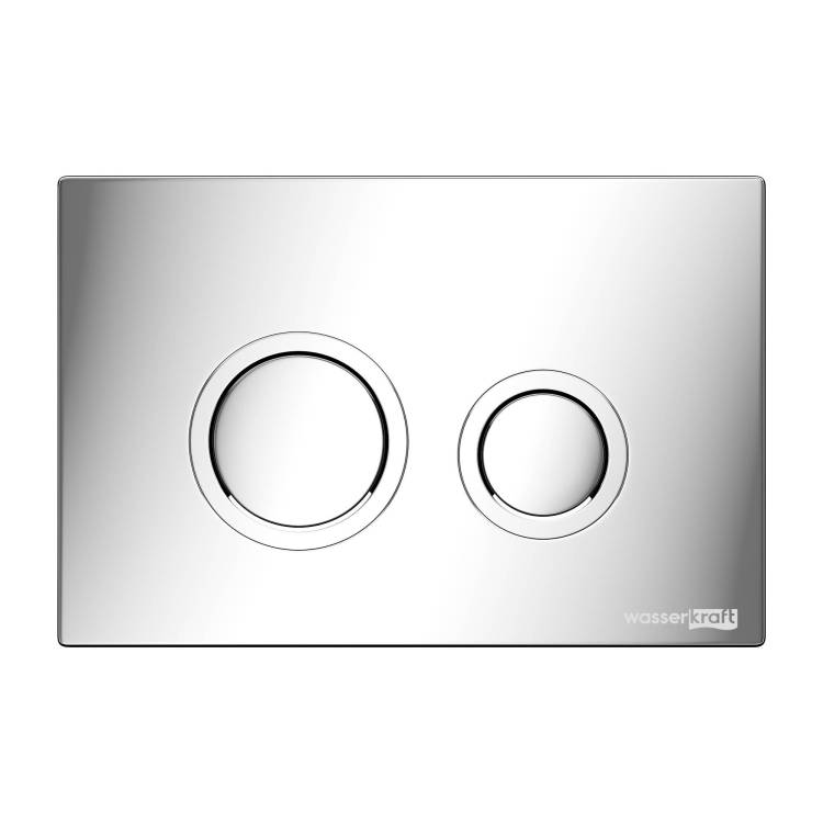 Кнопка смыва Wasserkraft CH01 хром