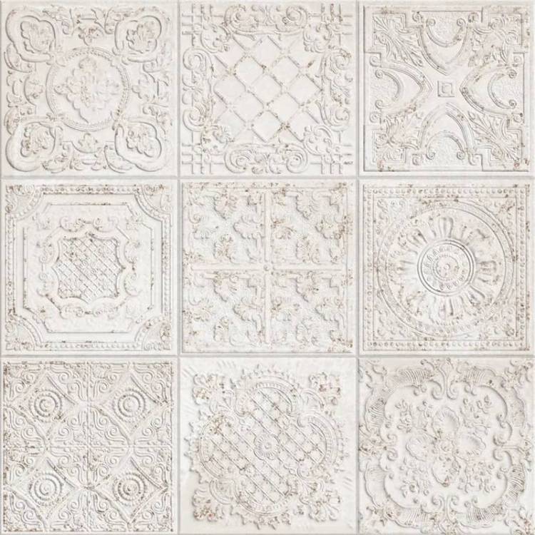 Керамогранит Aparici Gatsby White Pre 20 59.2x59.2