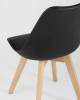 Набор из 4 стульев Stool Group Frankfurt Y863 black X4 черный фото 11
